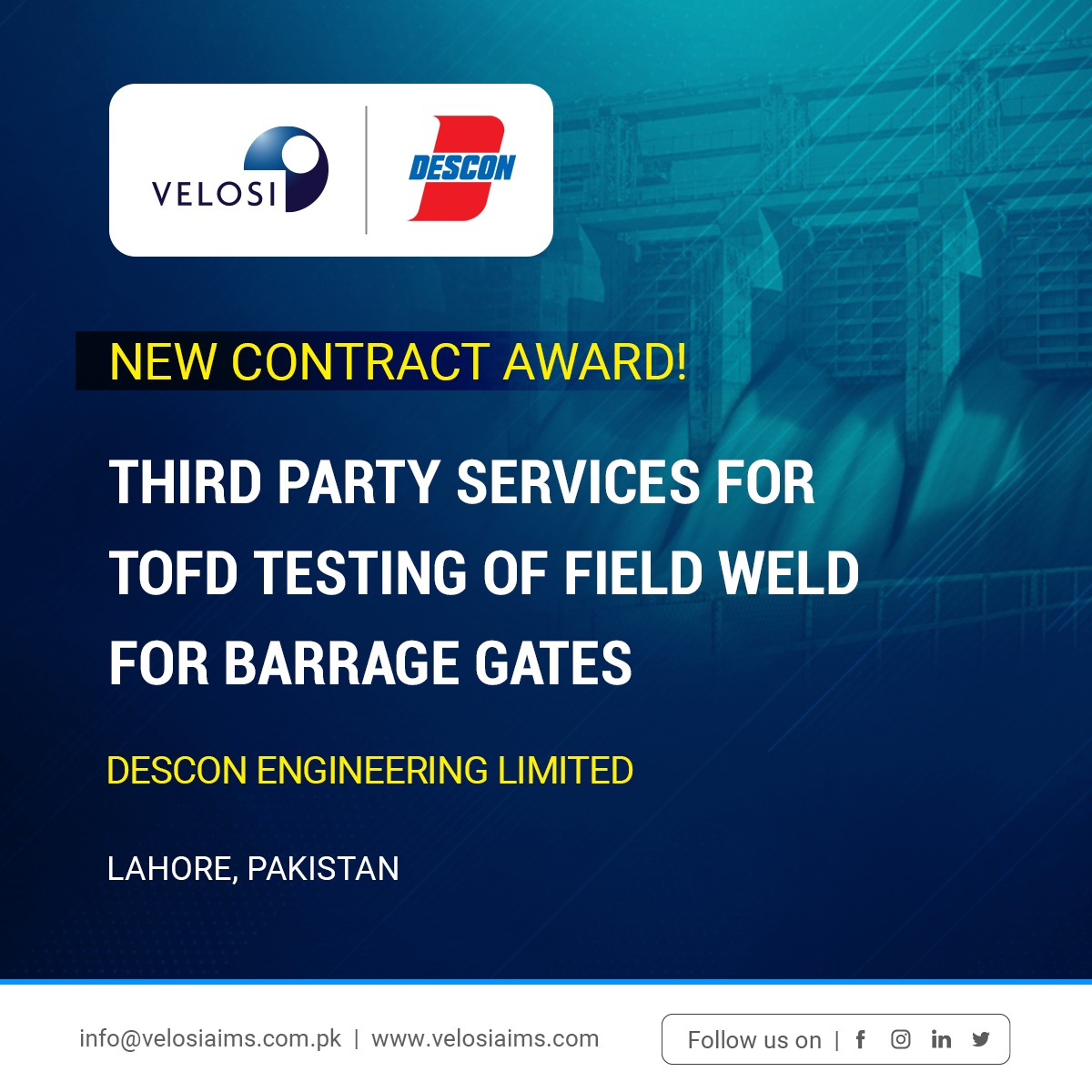 TOFD Testing of Field Weld TOFD Testing of Field Weld