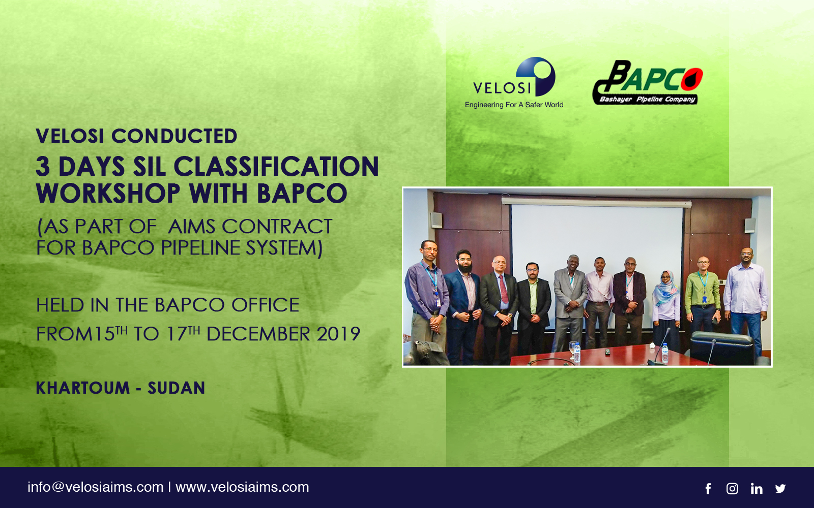 BAPCO Workshop Web News