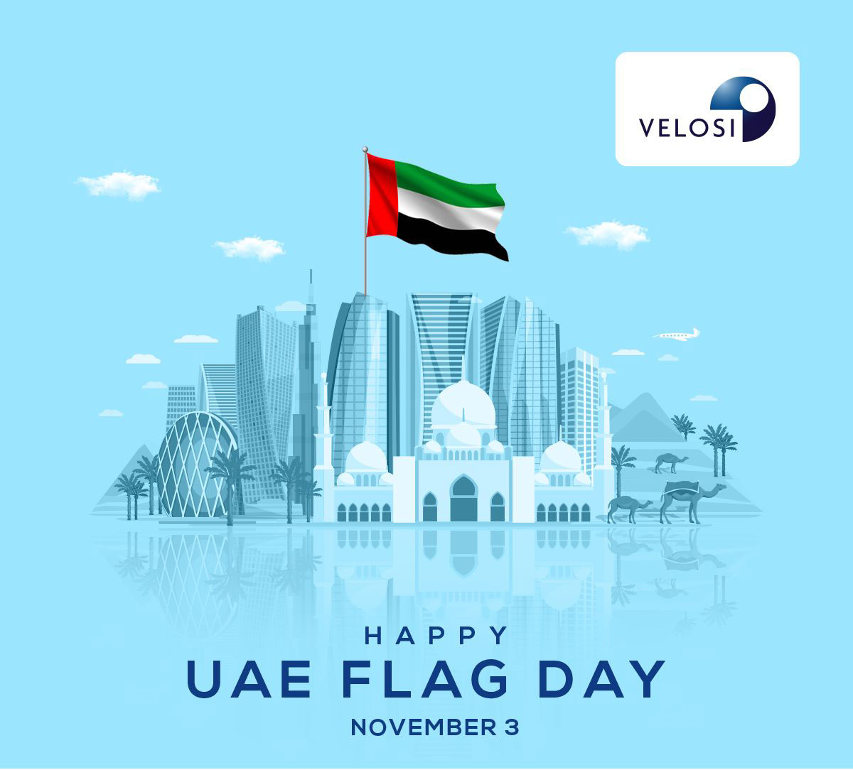 flag Happy UAE Flag Day 2022