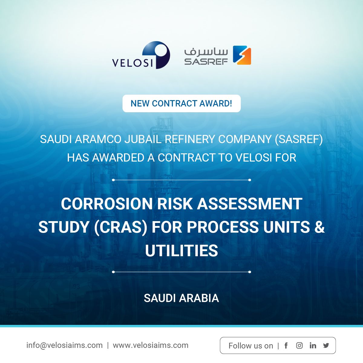 Corrosion Risk Assessment Study (CRAS) Corrosion Risk Assessment Study (CRAS)