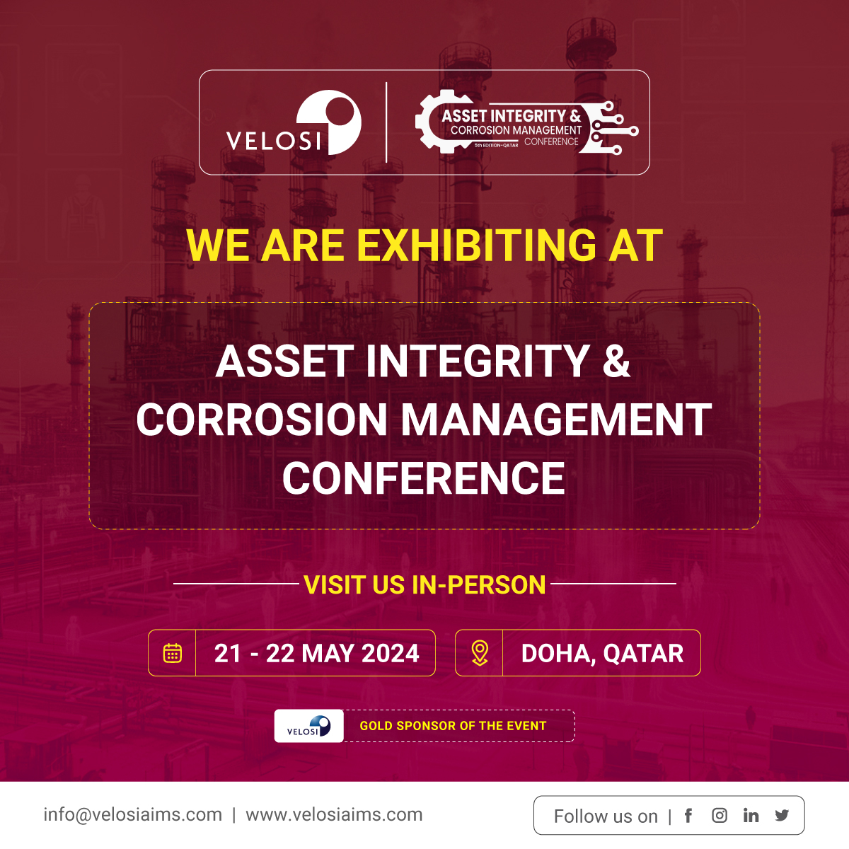 VAIL-Event-Cogent-Solutions Asset Integrity & Corrosion Management Conference